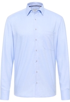 COMFORT FIT Shirt in light blue structured