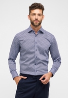 MODERN FIT Chemise bleu imprimé