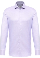 SLIM FIT Hemd in orchid strukturiert