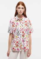 shirt-blouse in magnolia printed