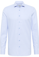 SLIM FIT Shirt in light blue structured