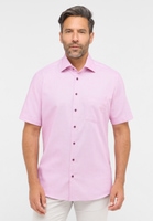 MODERN FIT Hemd in pink strukturiert