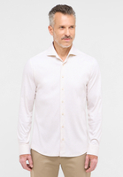 SLIM FIT Jersey Shirt in off-white plain