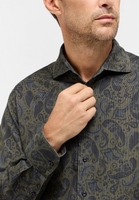 MODERN FIT Shirt in khaki printed