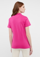 Poloshirt in pink vlakte