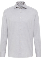 COMFORT FIT Soft Luxury Shirt gris uni