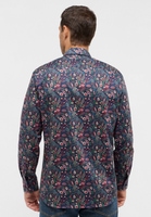 MODERN FIT Shirt in navy printed