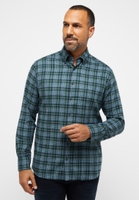 MODERN FIT Shirt in jade checkered