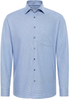 MODERN FIT Shirt in blue structured