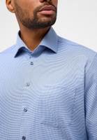 MODERN FIT Shirt in blue structured