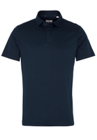 SLIM FIT Jersey Shirt in dark blue plain