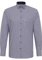 MODERN FIT Shirt in navy checkered