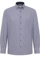 COMFORT FIT Shirt in navy checkered