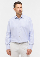 COMFORT FIT Shirt in sky blue structured