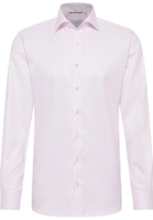 MODERN FIT Cover Shirt in rosa unifarben