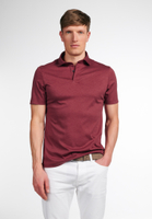 SLIM FIT Jersey Shirt in rot unifarben