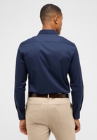 SLIM FIT Cover Shirt in navy plain