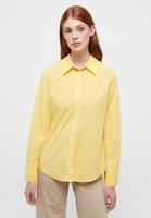 shirt-blouse in honey plain