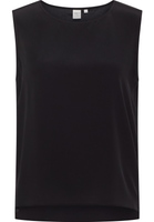 Blouse in black plain