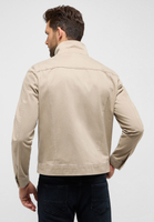 MODERN FIT Overshirt in ecru plain