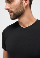 Bodyshirt in black plain