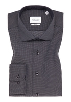 SLIM FIT Shirt in graphite structured