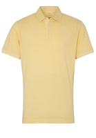 MODERN FIT Poloshirt in geel vlakte