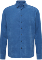 MODERN FIT Shirt in smoke blue plain