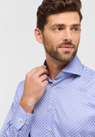 MODERN FIT Shirt in light blue printed