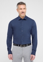 SLIM FIT Performance Shirt in navy unifarben