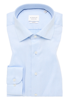 SLIM FIT Shirt in light blue structured