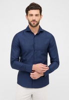 SLIM FIT Linen Shirt midnight uni