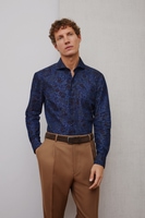 SLIM FIT Shirt in denim printed