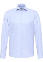 SLIM FIT Shirt in light blue structured