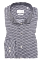 SLIM FIT Shirt in grey printed