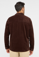 MODERN FIT Shirt in brown plain