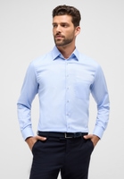 MODERN FIT Shirt in light blue structured