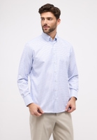 COMFORT FIT Shirt in sky blue checkered