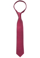 Tie in red structured