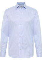 SLIM FIT Shirt in royal blue striped