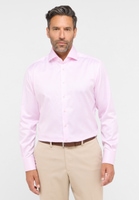 MODERN FIT Hemd in rosa gestreift