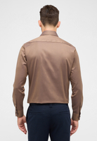 MODERN FIT Cover Shirt in chestnut vlakte