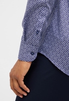 SLIM FIT Shirt in blue printed