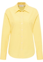 shirt-blouse in honey plain