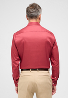 SLIM FIT Performance Shirt in rot unifarben