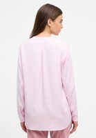 Viscose Shirt Blouse pink tendre uni