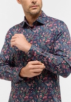 MODERN FIT Shirt in navy printed