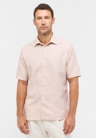 MODERN FIT Linen Shirt in beige unifarben