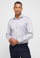 SLIM FIT Performance Shirt in grey structured
