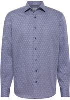 COMFORT FIT Shirt in blue printed